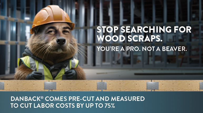 Danback Flexible Wood Backing