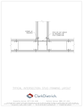 Wall intersection framing